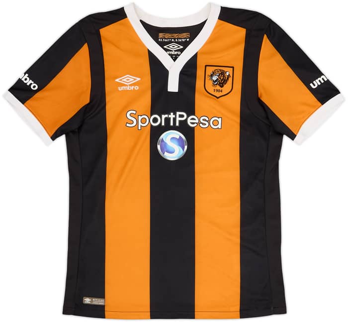 2016-17 Hull City Home Shirt Robertson #3 - 8/10 - (S)