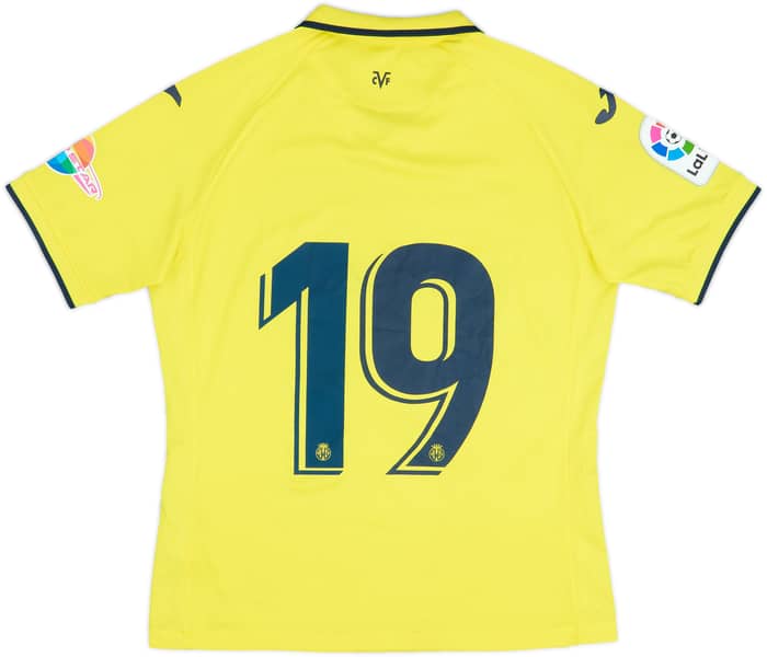 2022-23 Villarreal Home Shirt #19 - 7/10 - (M)