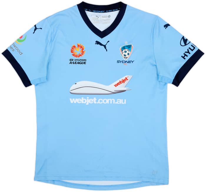 2015-16 Sydney FC Home Shirt - 6/10 - (L)