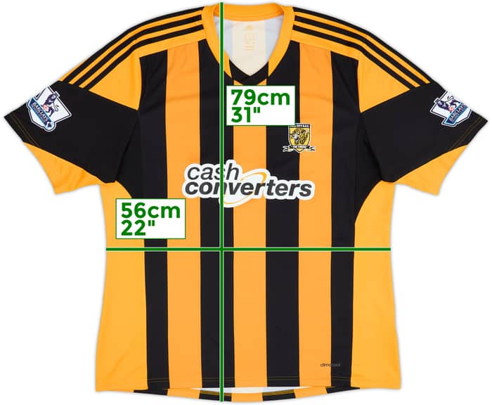 2013-14 Hull City Home Shirt - 8/10 - (XL)