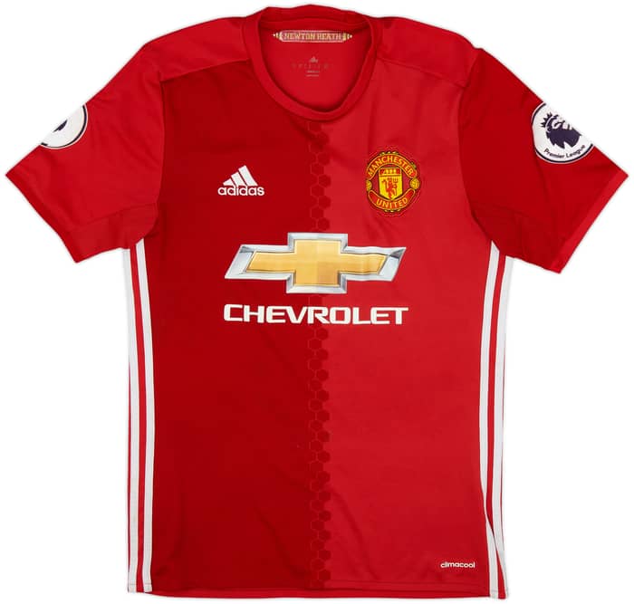 2016-17 Manchester United Home Shirt Pogba #6 - 5/10 - (S)