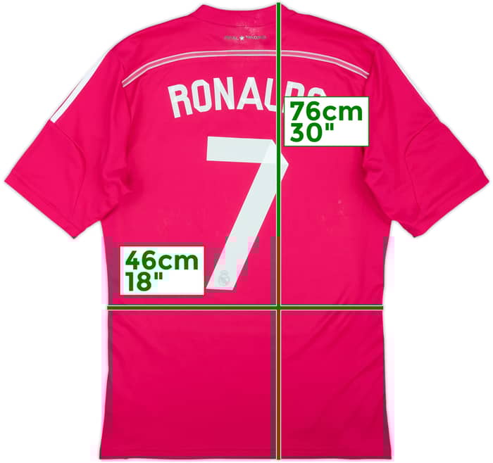 2014-15 Real Madrid Away Shirt Ronaldo #7 - 7/10 - (M)