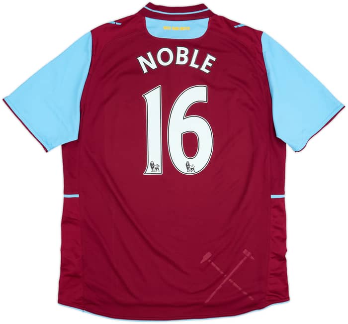 2012-13 West Ham Home Shirt Noble #16 - 6/10 - (XL)