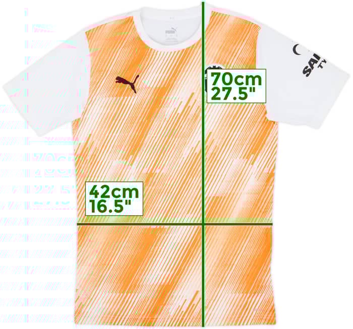 2020-21 Valencia Puma Training Shirt - 6/10 - (S)