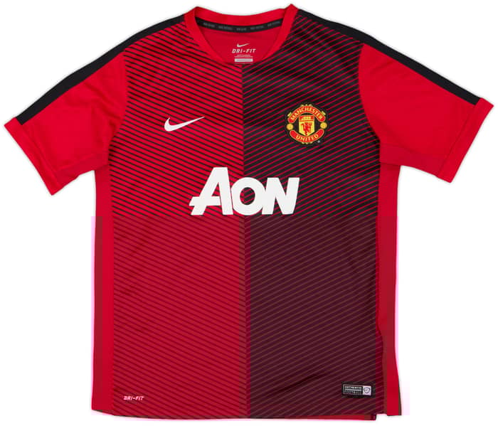 2014-15 Manchester United Nike Training Shirt - 8/10 - (XL.Boys)