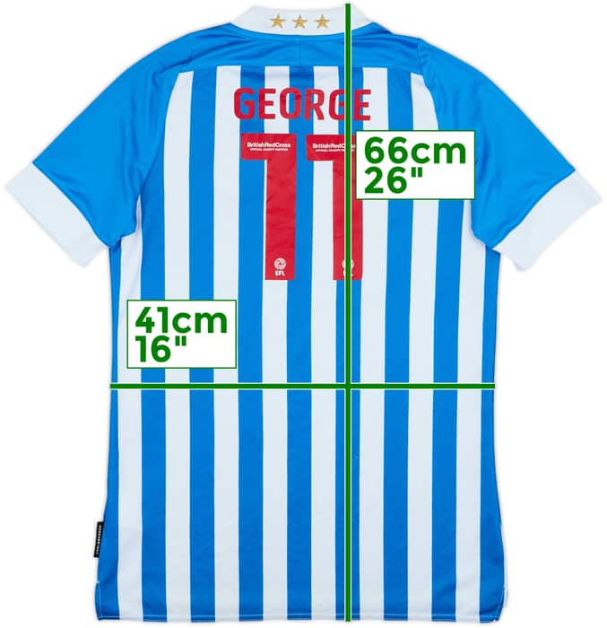 2022-23 Huddersfield Home Shirt George #11 - 7/10 - (XL.Boys)