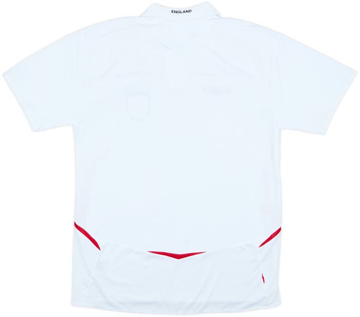 2004-06 England Umbro 1/4 Zip Polo Shirt - 7/10 - (M)