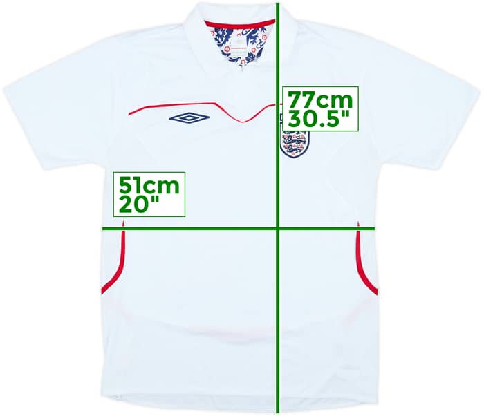 2004-06 England Umbro 1/4 Zip Polo Shirt - 7/10 - (M)