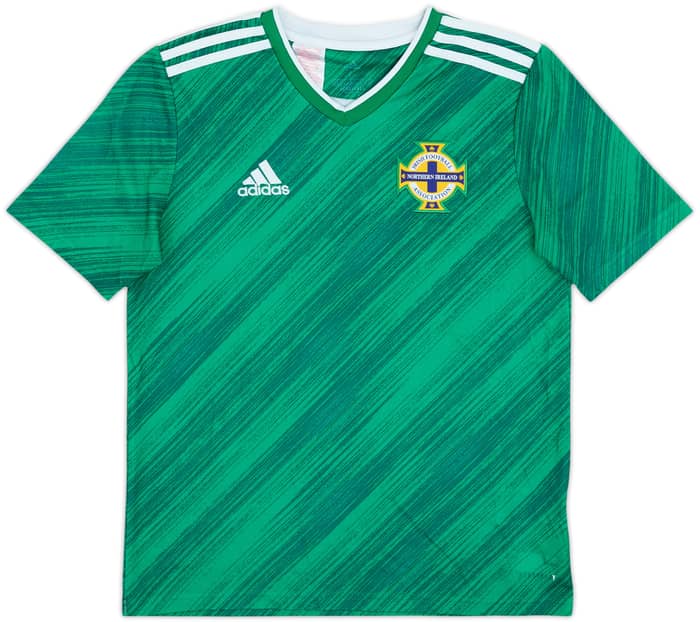 2020-22 Northern Ireland Home Shirt - 9/10 - (L.Boys)