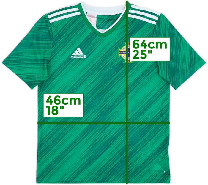 2020-22 Northern Ireland Home Shirt - 9/10 - (L.Boys)