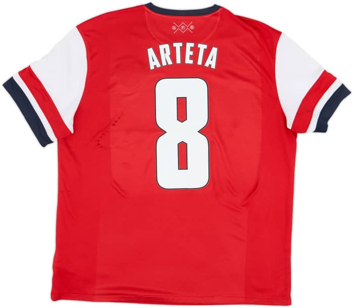 2012-14 Arsenal Home Shirt Arteta #8 - 5/10 - (XL)