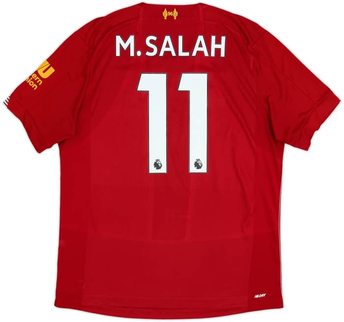 2019-20 Liverpool Home Shirt M.Salah #11 - 6/10 - (M)