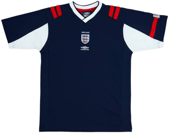 2002-04 England Umbro Training Shirt - 9/10 - (S)