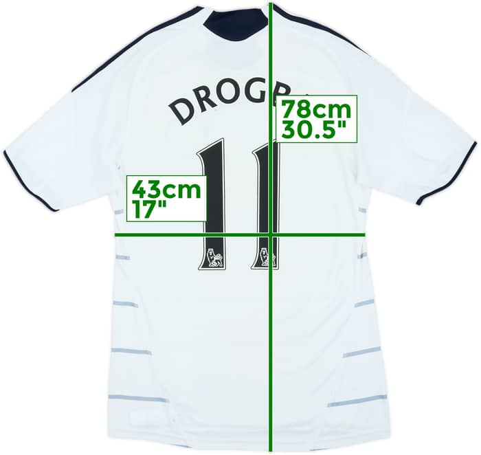 2009-10 Chelsea Third Shirt Drogba #11 - 7/10 - (S)