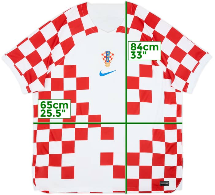 2022-23 Croatia Home Shirt - 5/10 - (XXL)