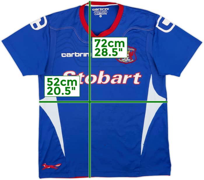 2011-12 Carlisle United Home Shirt - 5/10 - (M)