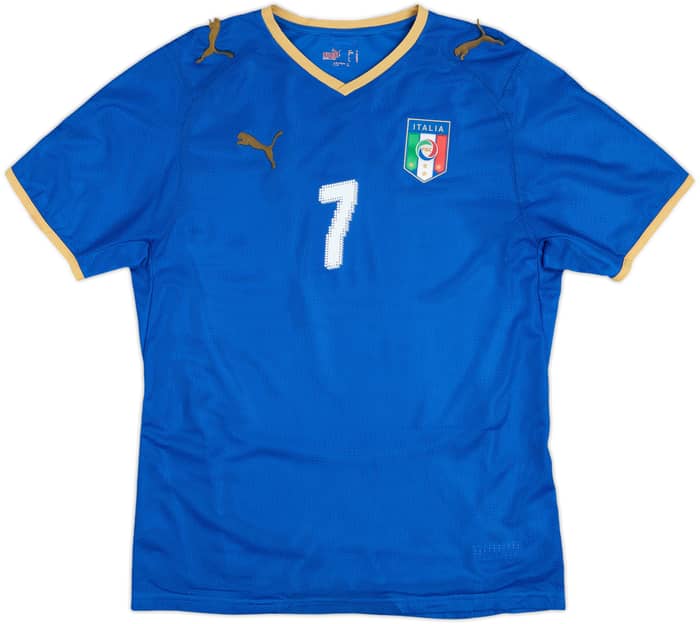 2007-08 Italy Home Shirt Del Piero #7 - 4/10 - (M)