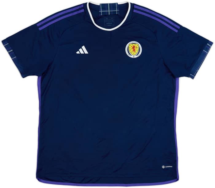 2022-23 Scotland Home Shirt - 9/10 - (XXL)