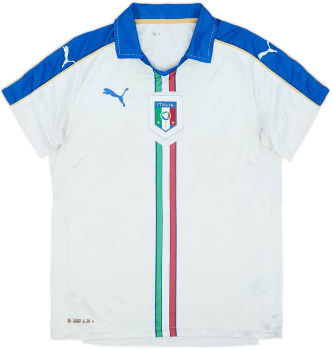 2016-17 Italy Away Shirt - 4/10 - (XL.Boys)