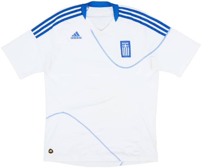 2010-11 Greece Home Shirt - 7/10 - (L)