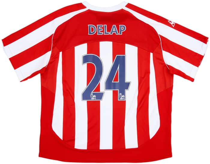 2009-10 Stoke City Home Shirt Delap #24 - 7/10 - (XXL)