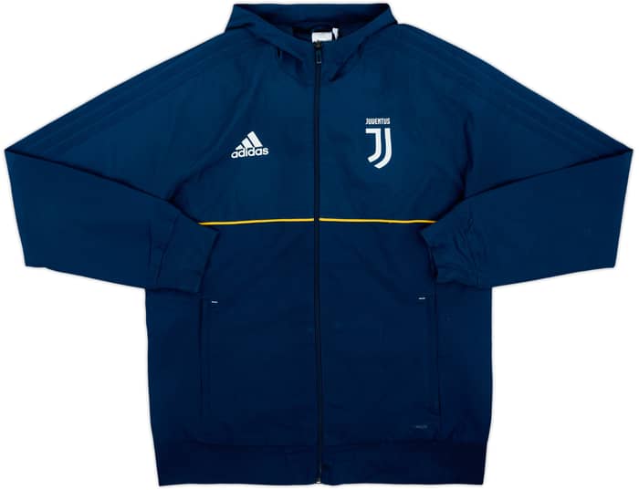 2017-18 Juventus adidas Hooded Track Jacket - 6/10 - (L)