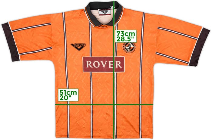 1994-96 Dundee United Home Shirt #8 - 7/10 - (L)