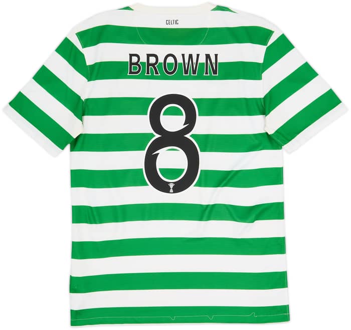 2012-13 Celtic '125th Anniversary' Home Shirt Brown #8 - 6/10 - (S)