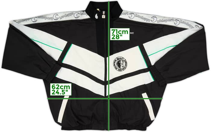 1995-96 Werderaner FC Viktoria 1920 Uhslport Track Jacket - 7/10 - (L)