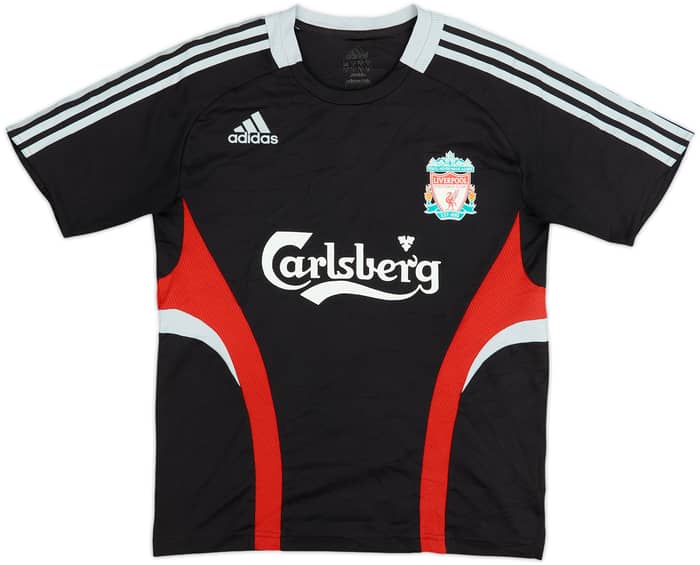 2009-10 Liverpool adidas Formotion Training Shirt - 8/10 - (S)