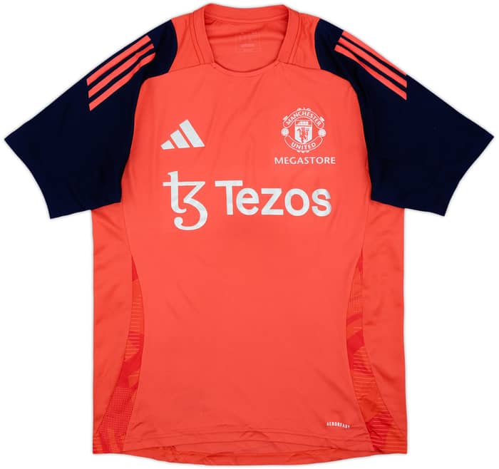 2024-25 Manchester United 'Megastore' adidas Training Shirt - 10/10 - (M)