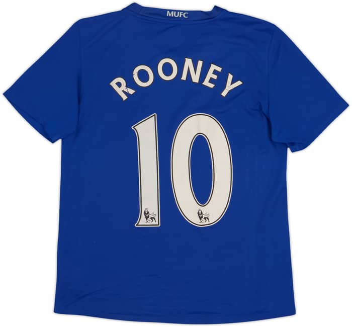 2008-09 Manchester United Third Shirt Rooney #10 - 5/10 - (L.Boys)