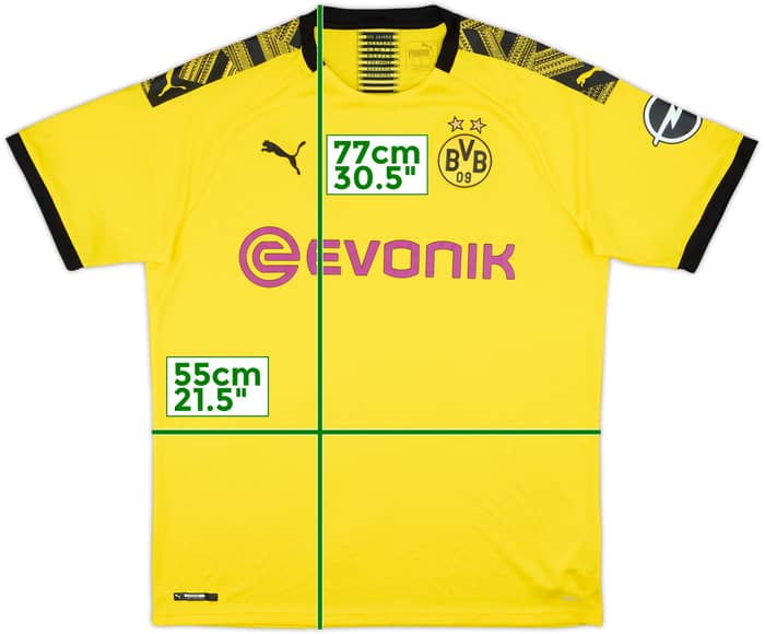 2019-20 Borussia Dortmund Home Shirt - 8/10 - (XL)