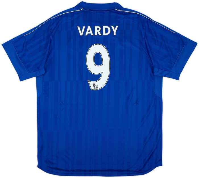 2016-17 Leicester Home Shirt Vardy #9 - 9/10 - (XXL)