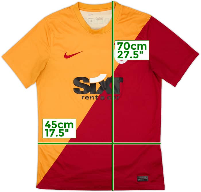2021-22 Galatasaray Home Shirt - 7/10 - (M)