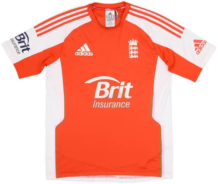 2011-12 England Cricket adidas Training Shirt - 7/10 - (M/L)