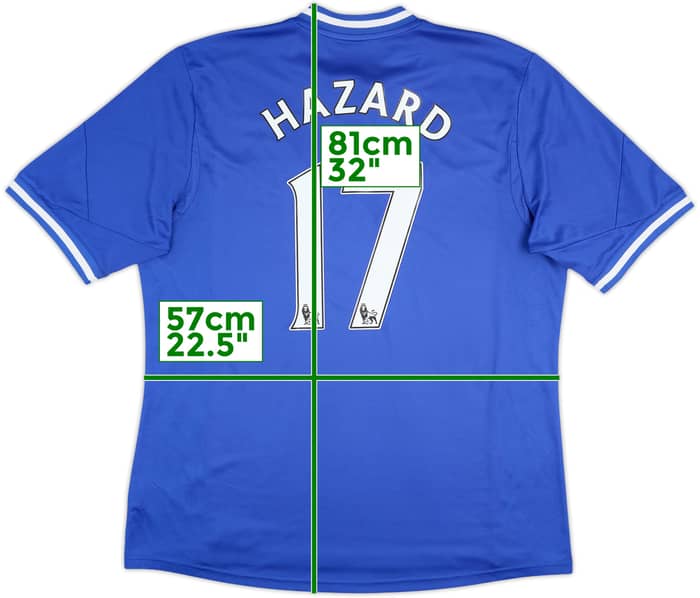 2013-14 Chelsea Home Shirt Hazard #17 - 6/10 - (XL)