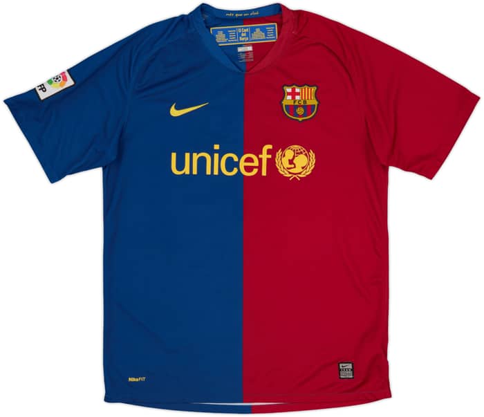 2008-09 Barcelona Home Shirt Messi #10 - 6/10 - (M)