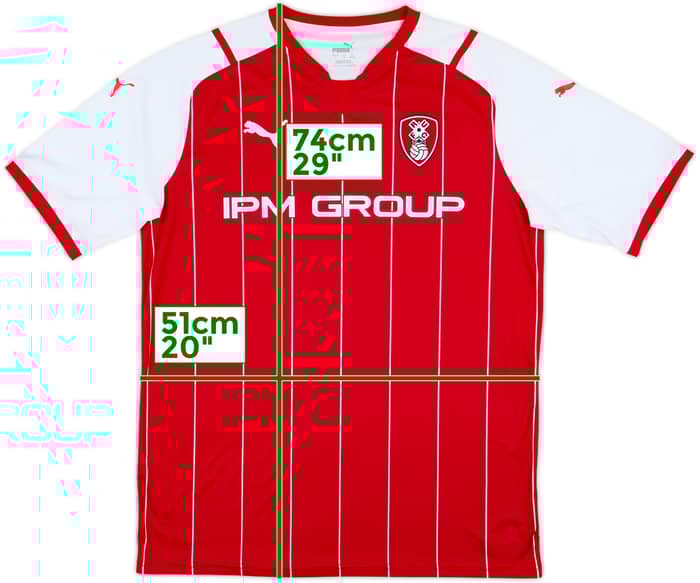 2021-22 Rotherham Home Shirt - 10/10 - (L)