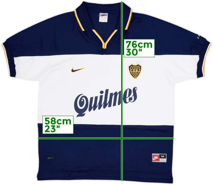 1998-00 Boca Juniors Away Shirt - 9/10 - (M)