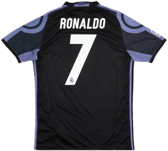 2016-17 Real Madrid Third Shirt Ronaldo #7 - 6/10 - (M)
