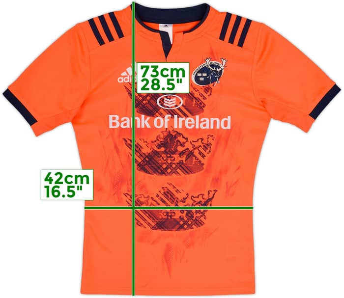 2016-17 Munster Rugby adidas Training Shirt - 10/10 - (S)