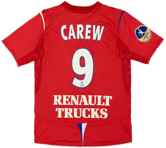 2005-06 Lyon Away Shirt Carew #9 - 3/10 - (S)