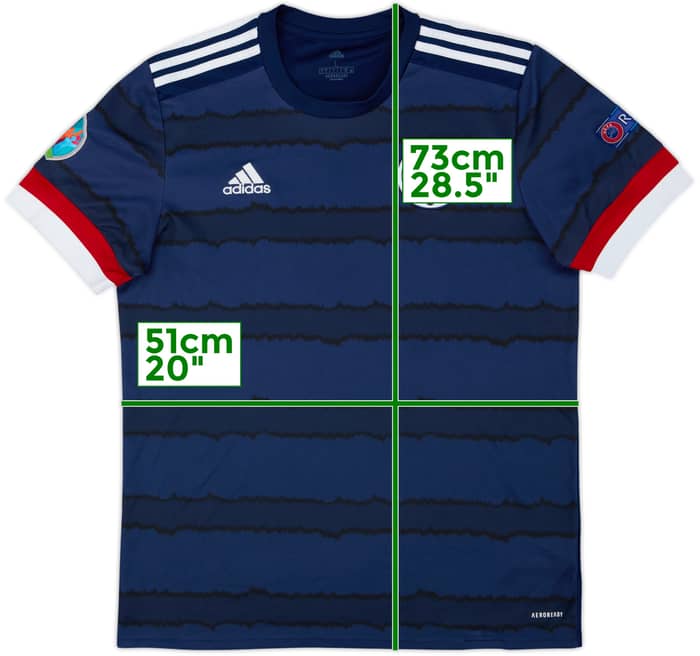 2020-22 Scotland Home Shirt - 6/10 - (L)