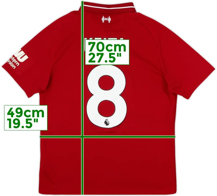 2018-19 Liverpool Home Shirt Keita #8 - 6/10 - (S)