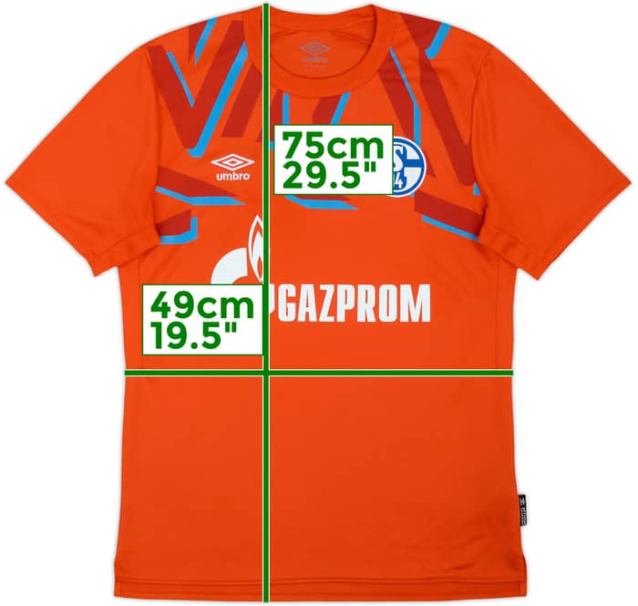 2019-20 Schalke GK S/S Shirt - 8/10 - (M)