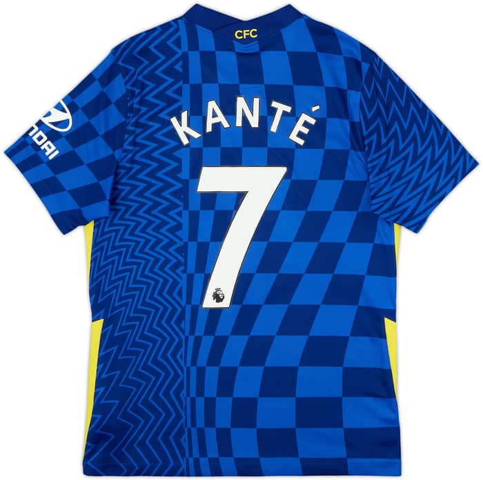 2021-22 Chelsea Home Shirt Kante #7 - 5/10 - (M)