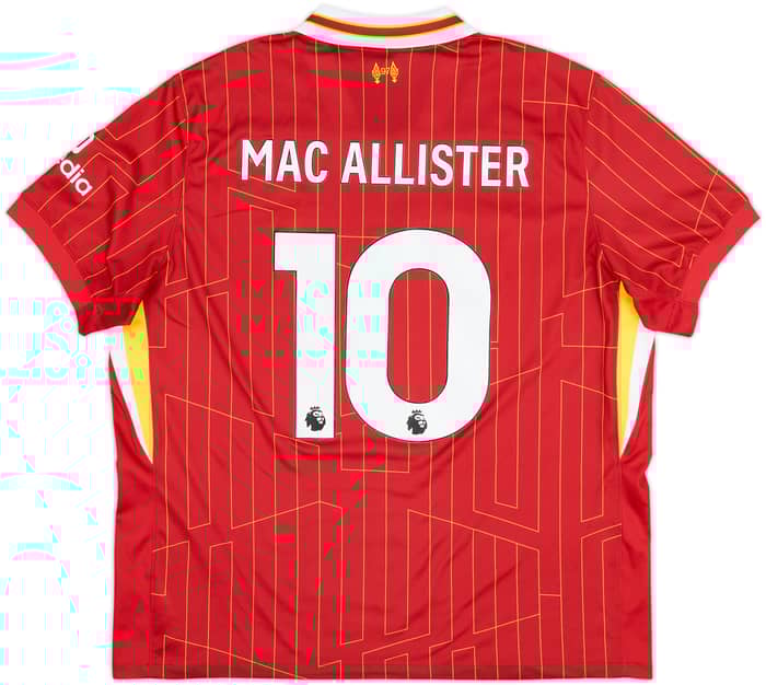 2024-25 Liverpool Home Shirt Mac Allister #10 - 6/10 - (XXL)