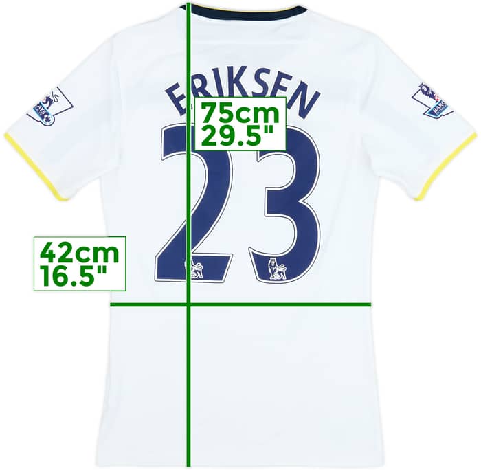 2014-15 Tottenham Home Shirt Eriksen #23 - 6/10 - (S)