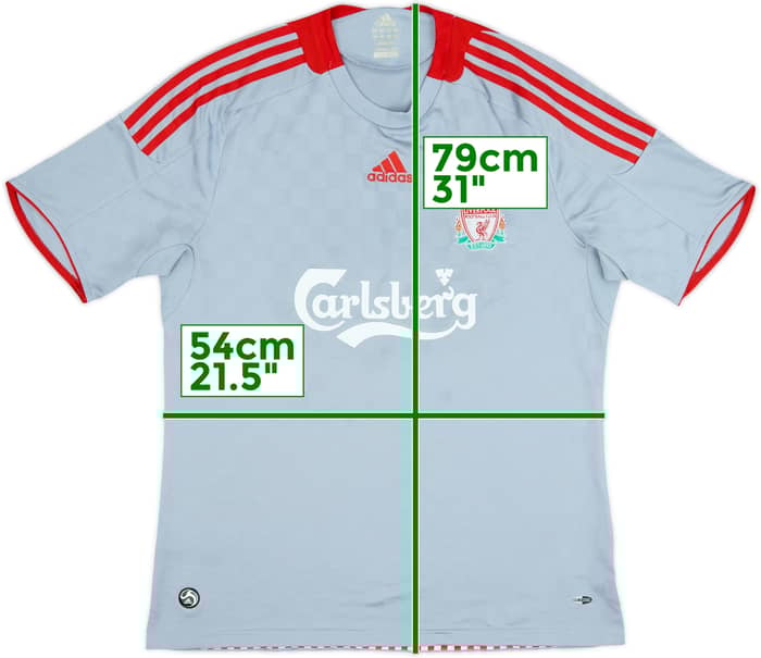 2008-09 Liverpool Away Shirt - 8/10 - (L)